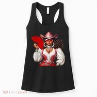Cowgirl Melanin Western Country  Women's Tank Top thumb 0