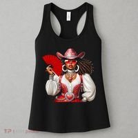 Cowgirl Melanin Western Country  Women's Tank Top thumb 3