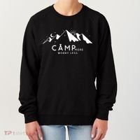 Camp More Worry Less Mountain Nature Women's Sweatshirt thumb 0