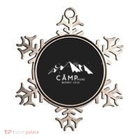 Camp More Worry Less Mountain Nature Ornament thumb 0