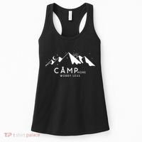 Camp More Worry Less Mountain Nature Women's Tank Top thumb 0