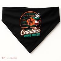 Ca.Talina Mixer Wine USA-Made Doggie Bandana thumb 0