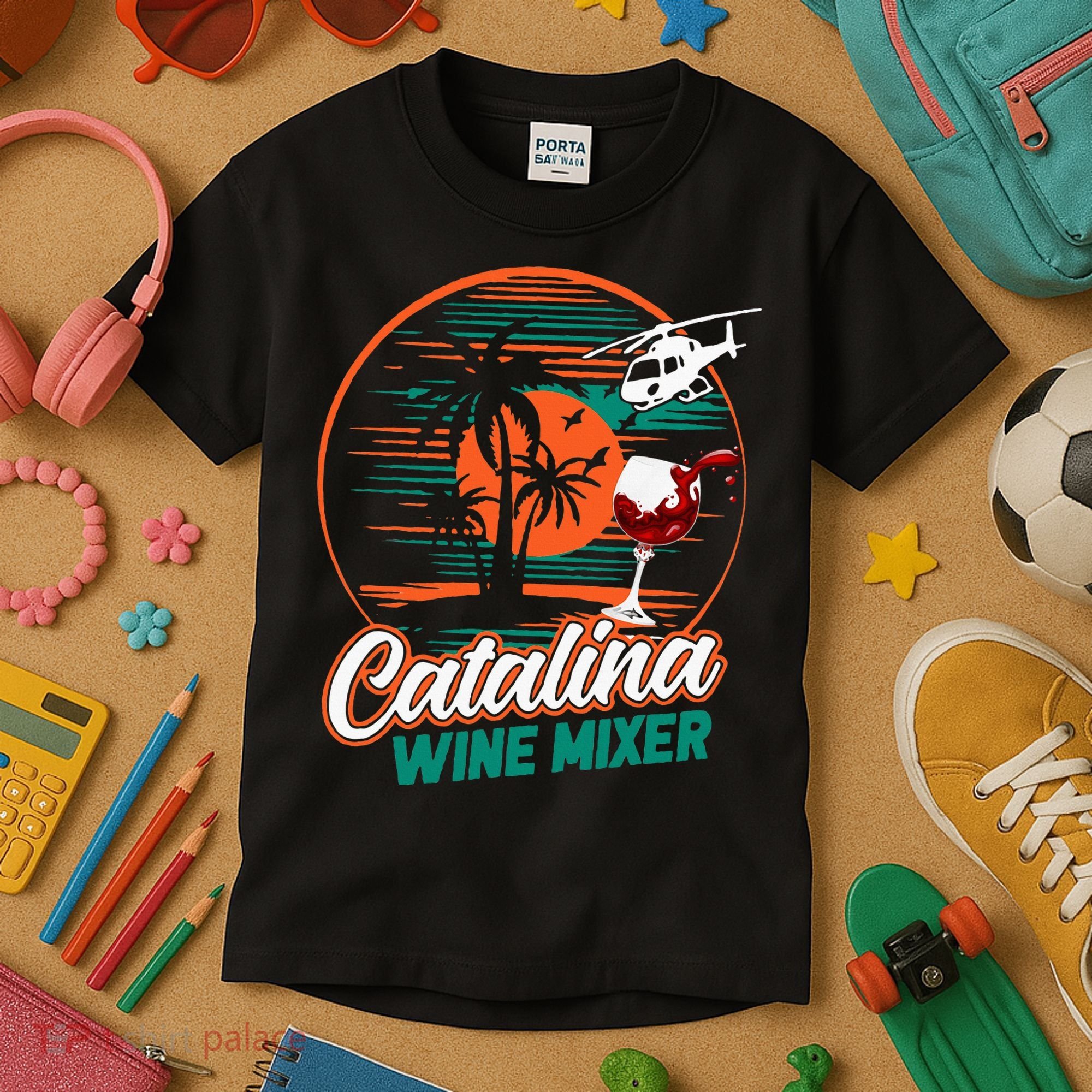 Ca.Talina Mixer Wine Kids T-Shirt