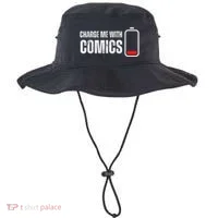 Charge Me With Comics Funny Comic Lover Bucket Hat thumb 0