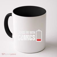 Charge Me With Comics Funny Comic Lover Coffee Mug thumb 0