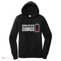 Charge Me With Comics Funny Comic Lover Women's Hoodie thumb 0