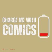Charge Me With Comics Funny Comic Lover Long Sleeve Shirt thumb 2