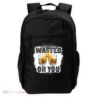 Country Music Western Whiskey Bleached Cowboy Backpack thumb 0