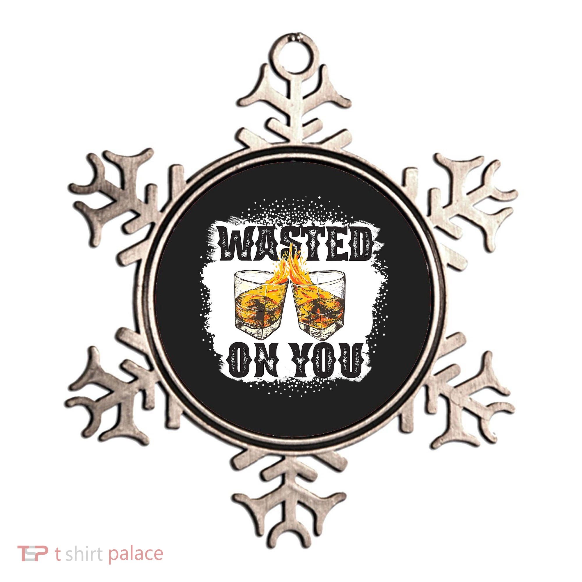 Country Music Western Whiskey Bleached Cowboy Ornament