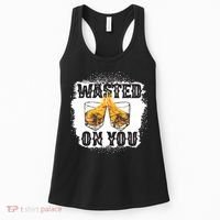 Country Music Western Whiskey Bleached Cowboy Women's Tank Top thumb 0