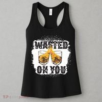 Country Music Western Whiskey Bleached Cowboy Women's Tank Top thumb 3
