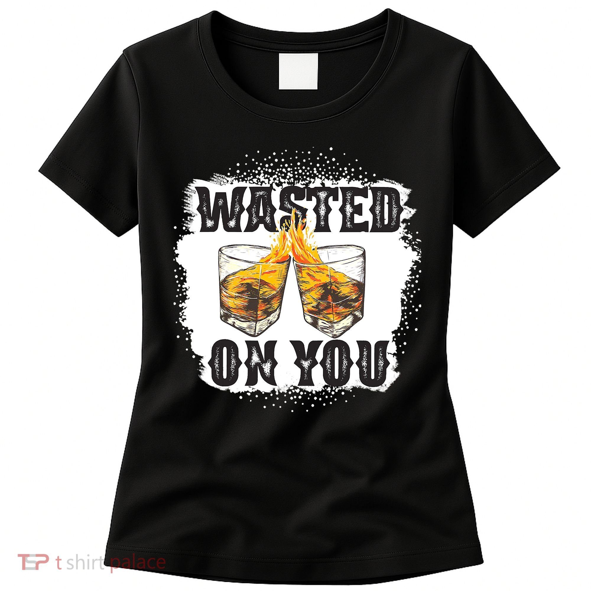 Country Music Western Whiskey Bleached Cowboy Women's T-Shirt