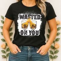 Country Music Western Whiskey Bleached Cowboy Women's T-Shirt thumb 2