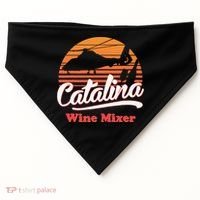 Catalina Mixer Wine USA-Made Doggie Bandana thumb 0