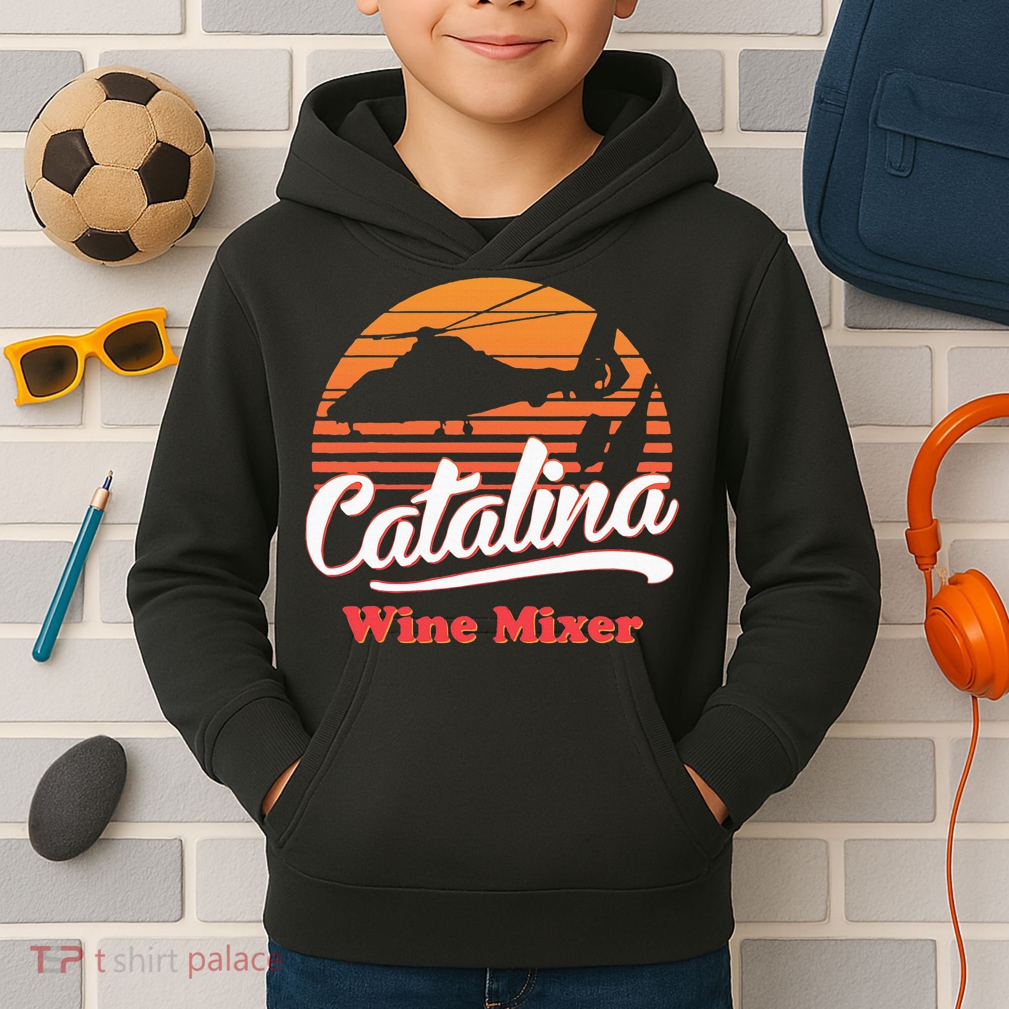 Catalina Mixer Wine Kids Hoodie