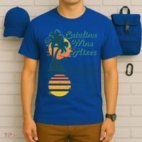 Catalina Mixer Wine Gift T-Shirt thumb 6