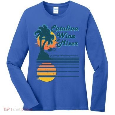Catalina Mixer Wine Gift Women's Long Sleeve Shirt