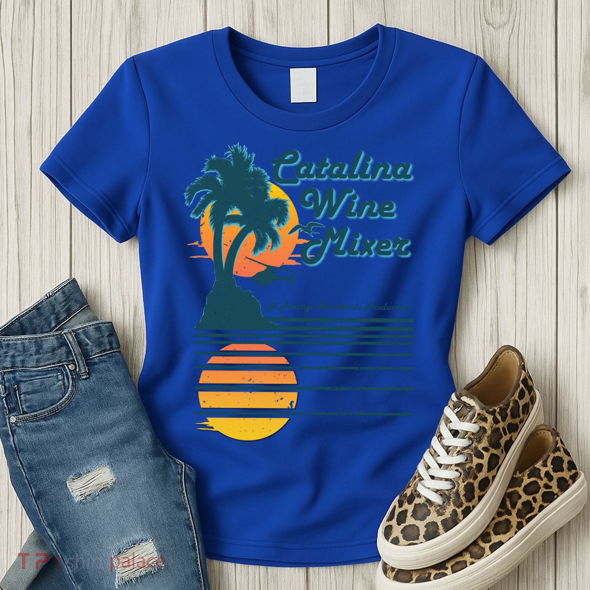Catalina Mixer Wine Gift Women's T-Shirt