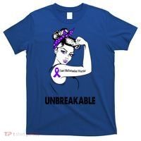 Chiari Malformation Warrior Unbreakable Gift Awareness Cool Gift T-Shirt thumb 0