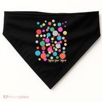 Cute Make You Mark International Dot Day USA-Made Doggie Bandana thumb 0