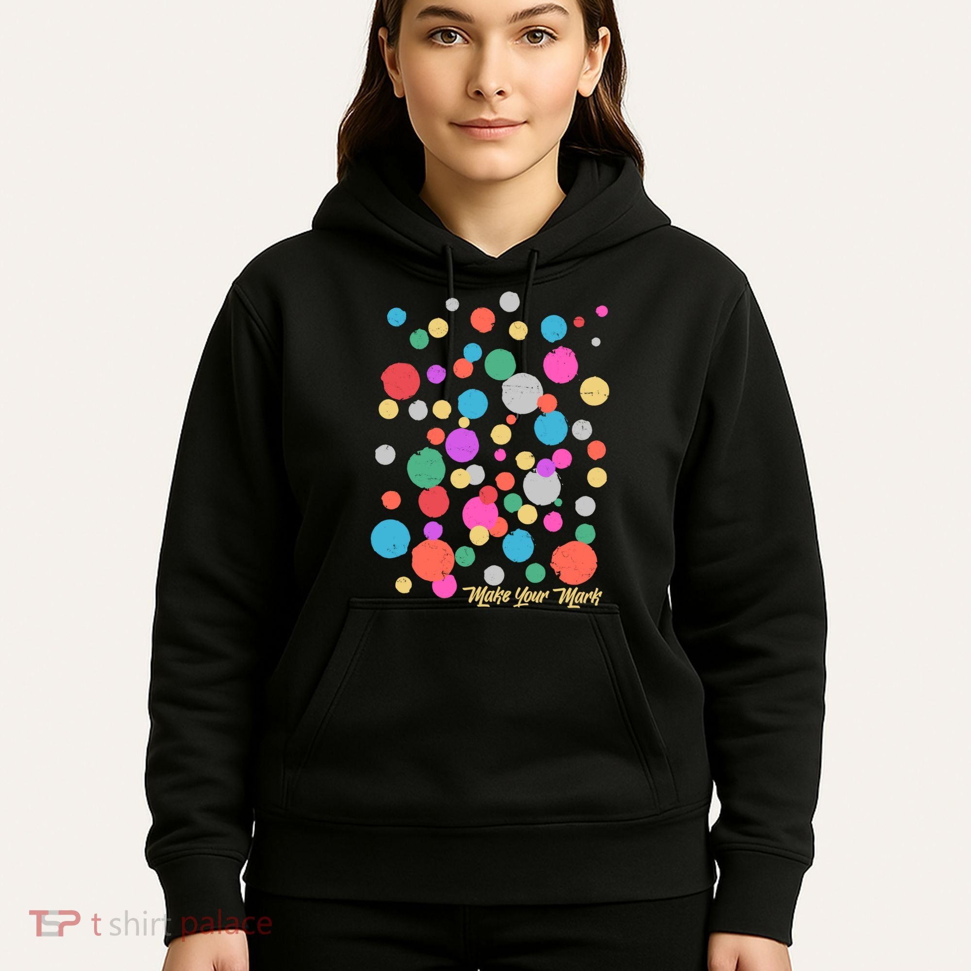 Cute Make You Mark International Dot Day Hoodie