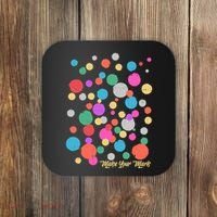 Cute Make You Mark International Dot Day Coaster thumb 0