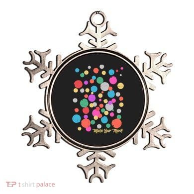 Cute Make You Mark International Dot Day Ornament