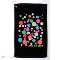 Cute Make You Mark International Dot Day Golf Towel thumb 0