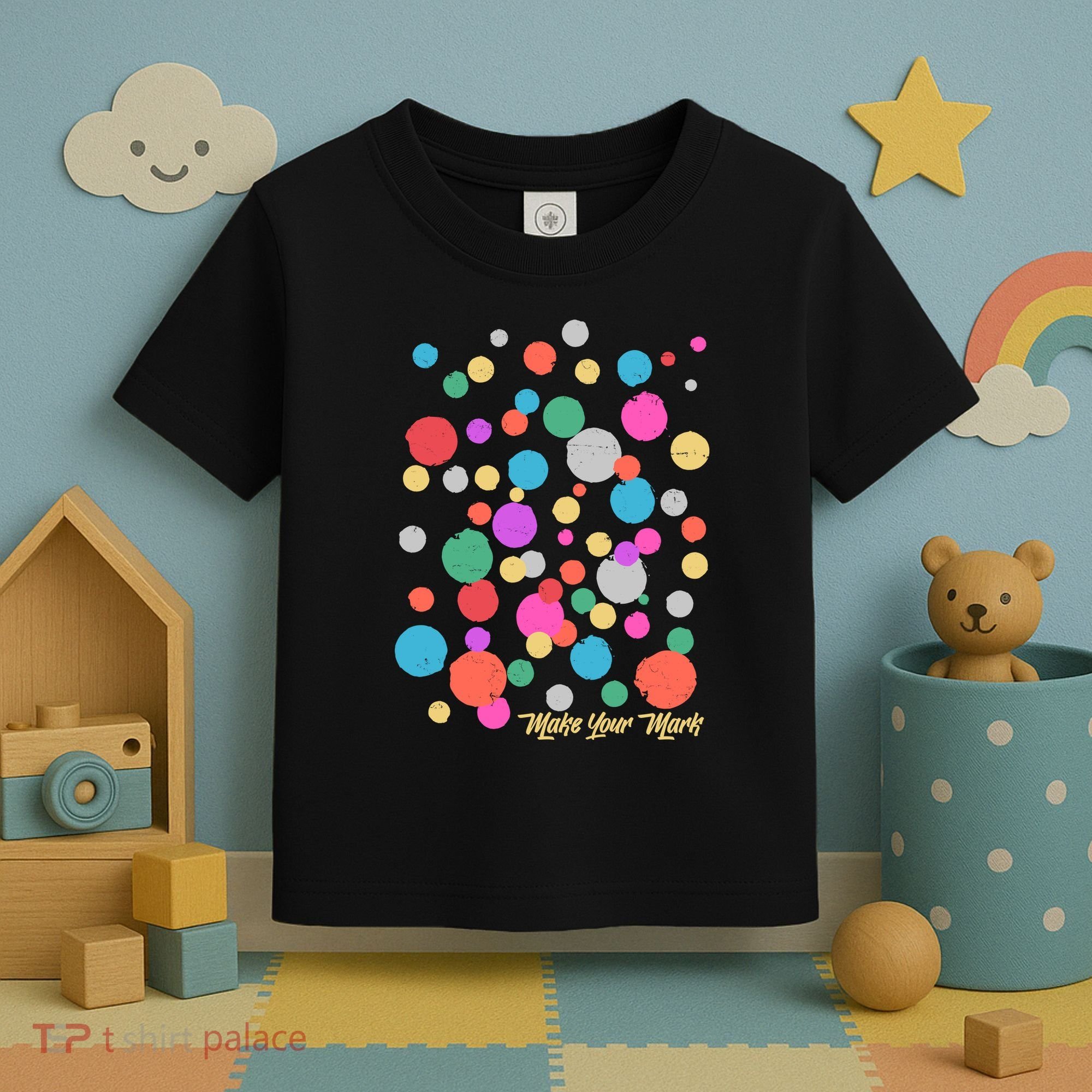 Cute Make You Mark International Dot Day Toddler T-Shirt
