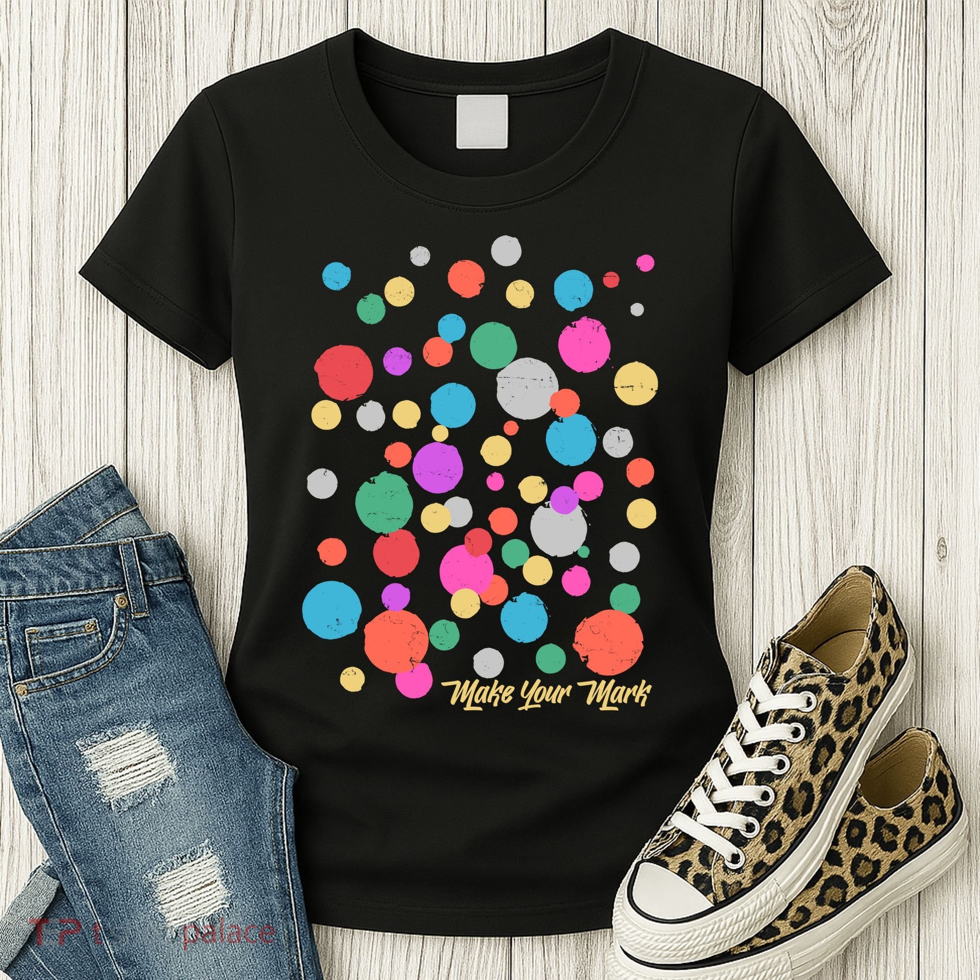 Cute Make You Mark International Dot Day Women's T-Shirt