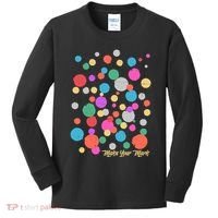 Cute Make You Mark International Dot Day Kids Long Sleeve Shirt thumb 0