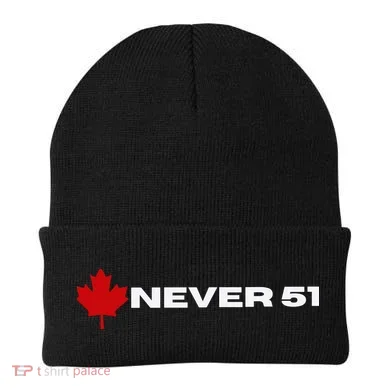 Canada Never 51. Beanie