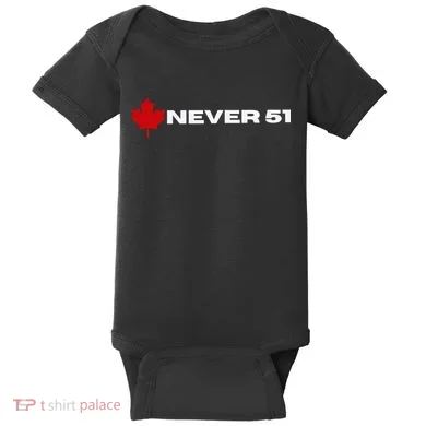 Canada Never 51. Baby Bodysuit