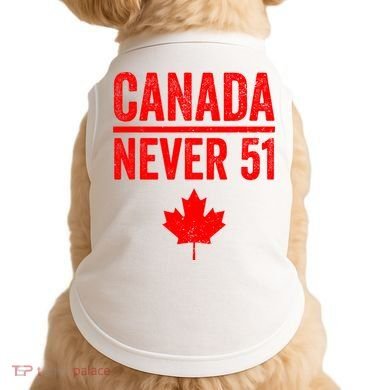 Canadian Never 51 Vintage Doggie Tank