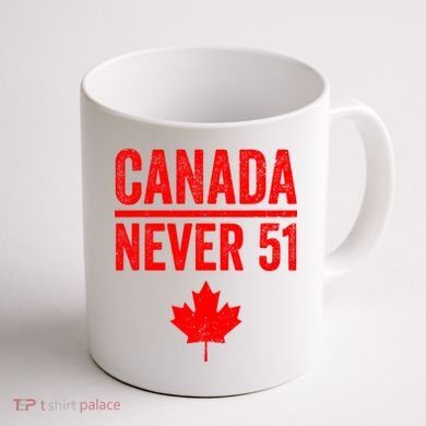 Canadian Never 51 Vintage Coffee Mug back