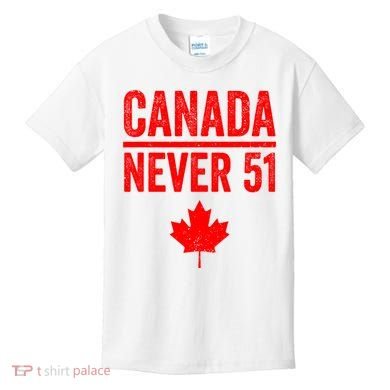 Canadian Never 51 Vintage Kids T-Shirt