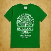 Custom Name And Year Family Reunion Our Roots Run Deep Our Love Runs Deeper T-Shirt thumb 5