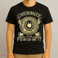 Cherokee Native American And Proud Of It T-Shirt thumb 3