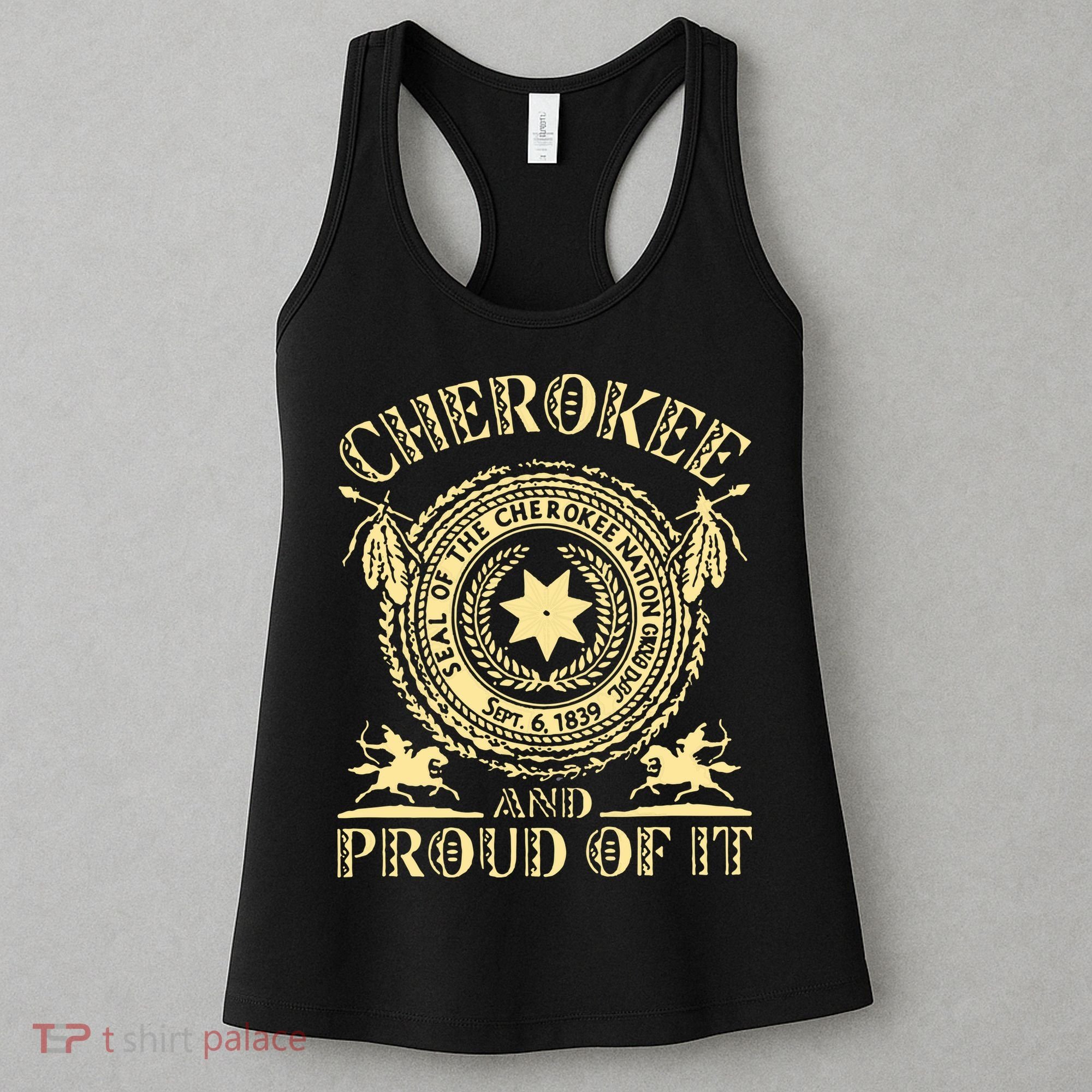 Cherokee Native American And Proud Of It Women's Tank Top