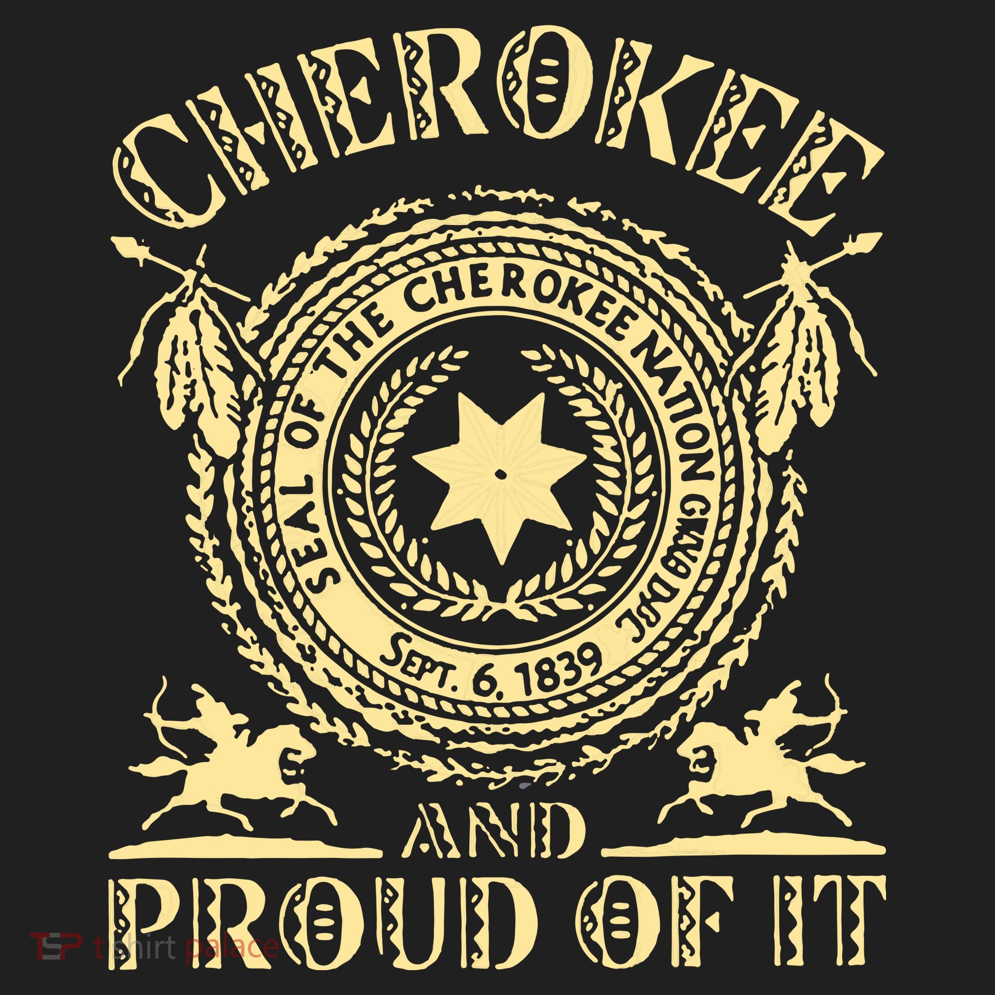 Cherokee Native American And Proud Of It Hat