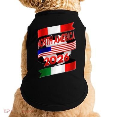 Cool North America Canada Mexico Soccer Cup 2026 Doggie Tank