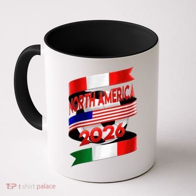 Cool North America Canada Mexico Soccer Cup 2026 Coffee Mug