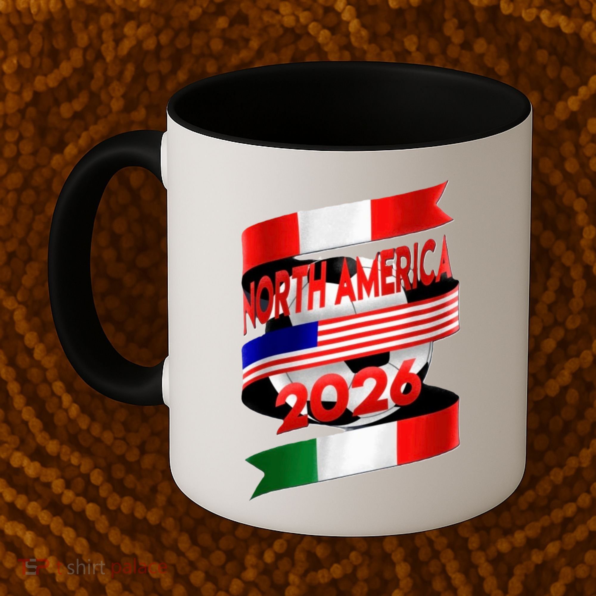 Cool North America Canada Mexico Soccer Cup 2026 Coffee Mug