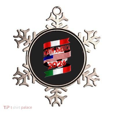 Cool North America Canada Mexico Soccer Cup 2026 Ornament