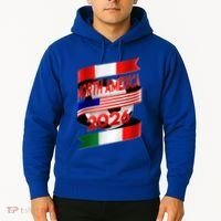 Cool North America Canada Mexico Soccer Cup 2026 Hoodie thumb 2