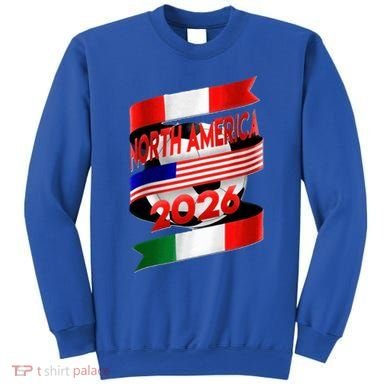 Cool North America Canada Mexico Soccer Cup 2026 Sweatshirt