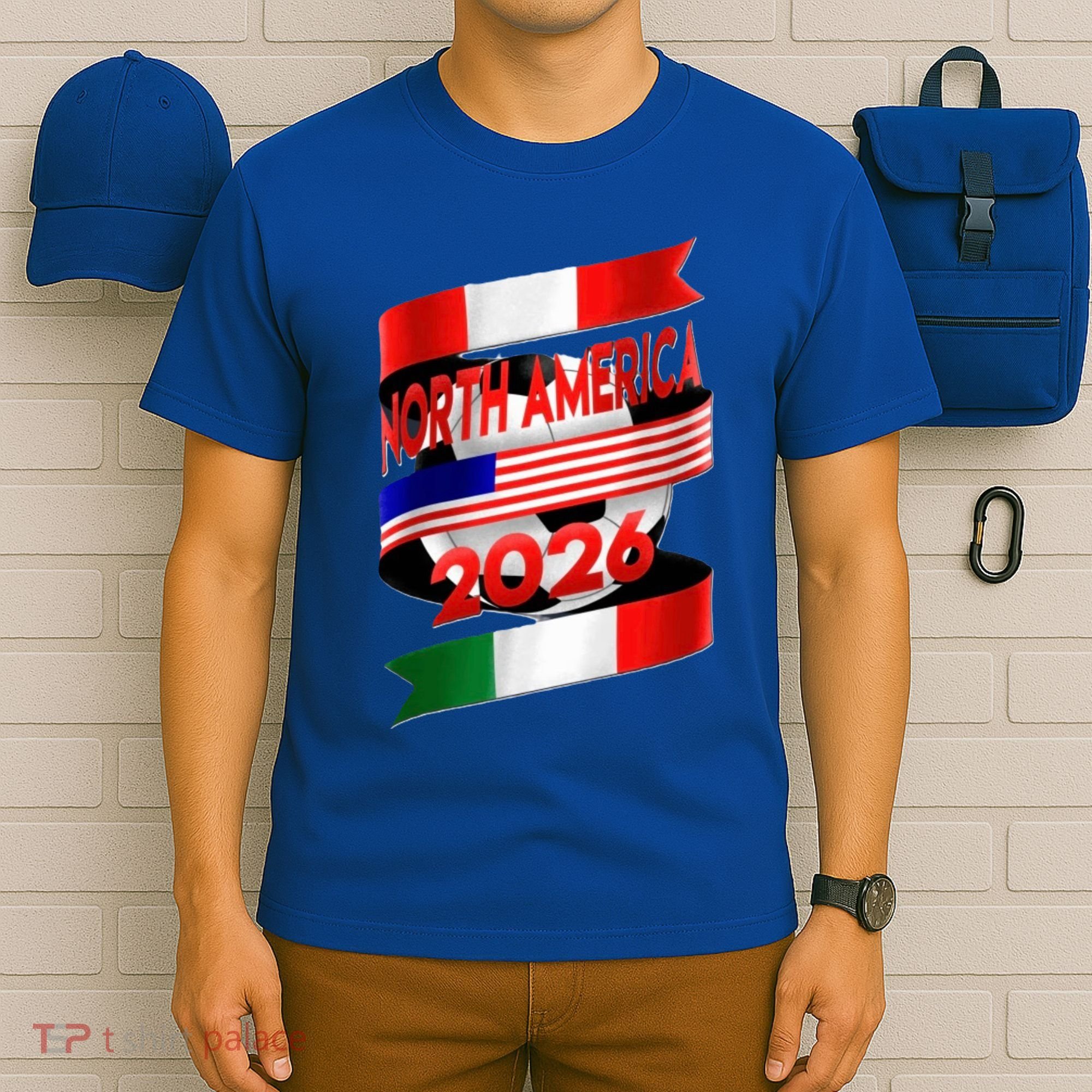 Cool North America Canada Mexico Soccer Cup 2026 T-Shirt
