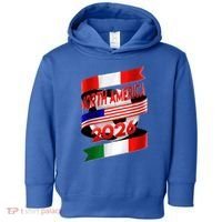 Cool North America Canada Mexico Soccer Cup 2026 Toddler Hoodie thumb 0