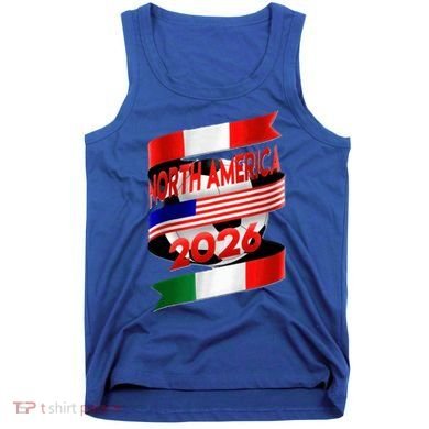 Cool North America Canada Mexico Soccer Cup 2026 Tank Top