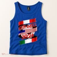 Cool North America Canada Mexico Soccer Cup 2026 Tank Top thumb 2